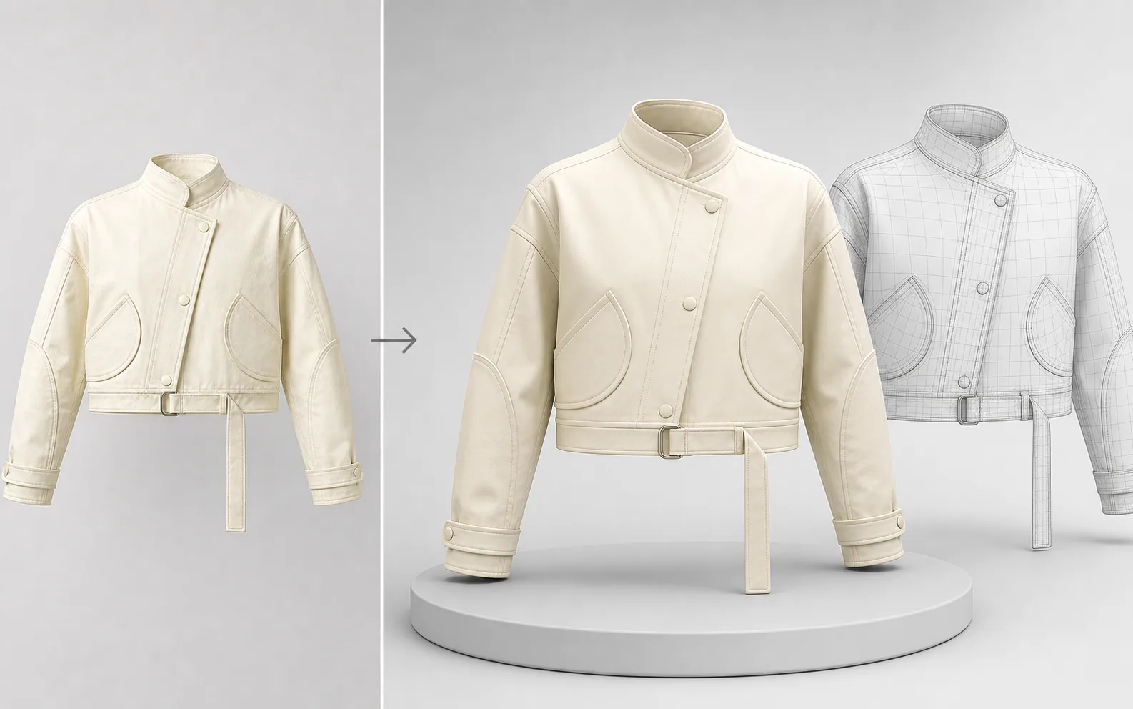 服装 3D 模型